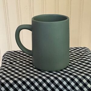 2 Hearth and hand green matte finish mugs